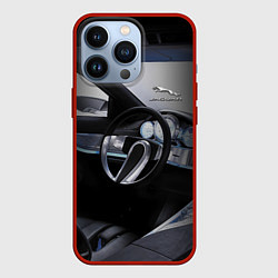 Чехол для iPhone 13 Pro Jaguar Salon Prestige!, цвет: 3D-красный