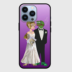 Чехол для iPhone 13 Pro Свадьба - Чертовски привлекательные, цвет: 3D-черный