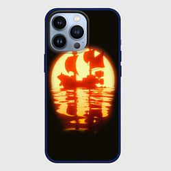 Чехол для iPhone 13 Pro Саузенд Санни Ван Пис, цвет: 3D-тёмно-синий