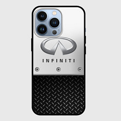 Чехол iPhone 13 Pro Infiniti сталь