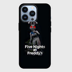 Чехол для iPhone 13 Pro Five Nights at Freddys: Security Breach - кролик В, цвет: 3D-черный