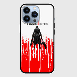 Чехол для iPhone 13 Pro BLOODBORNE потеки красок, цвет: 3D-черный