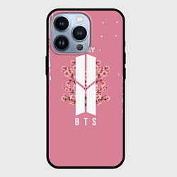 Чехол для iPhone 13 Pro Bts ARMY, цвет: 3D-черный