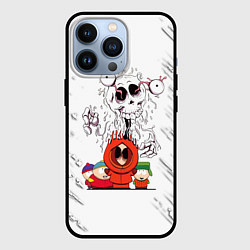 Чехол для iPhone 13 Pro Южный парк - персонажи мультфильма South Park, цвет: 3D-черный