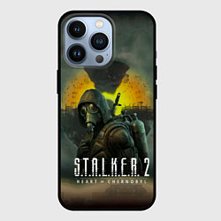 Чехол для iPhone 13 Pro S T A L K E R 2 Heart of Chernobyl Сталкер 2 Сердц, цвет: 3D-черный