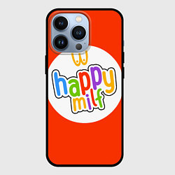 Чехол для iPhone 13 Pro HAPPY MILF, цвет: 3D-черный