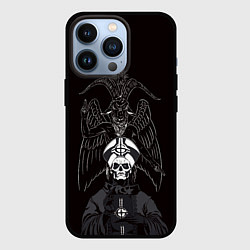 Чехол для iPhone 13 Pro Ghost Papa Emeritus, цвет: 3D-черный