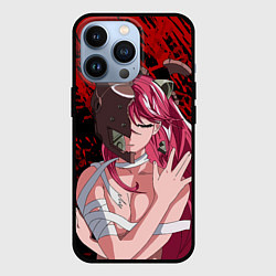 Чехол для iPhone 13 Pro Elfen Lied 3D, цвет: 3D-черный