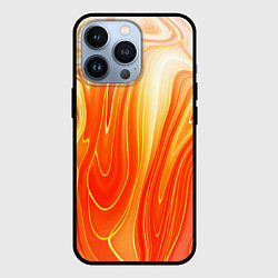 Чехол для iPhone 13 Pro Карамельная нуга Гранж, цвет: 3D-черный