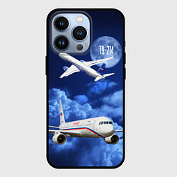Чехол iPhone 13 Pro Пассажирский самолет Ту-214