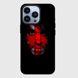 Чехол для iPhone 13 Pro Red Hot Chili Peppers солист группы лицо, цвет: 3D-черный