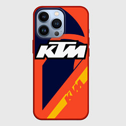 Чехол для iPhone 13 Pro KTM VINTAGE SPORTWEAR, цвет: 3D-красный