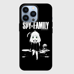 Чехол для iPhone 13 Pro Аня Форджер Семья Шпиона Spy x Family, цвет: 3D-черный