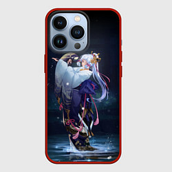 Чехол для iPhone 13 Pro АЯКА-AYAKA ТАНЕЦ, цвет: 3D-красный