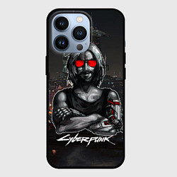 Чехол для iPhone 13 Pro Pixel Johnny, цвет: 3D-черный