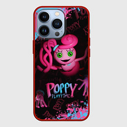 Чехол для iPhone 13 Pro Mommy Poppy Playtime, цвет: 3D-красный