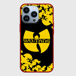 Чехол для iPhone 13 Pro Wu bats, цвет: 3D-красный