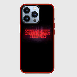 Чехол для iPhone 13 Pro С логотипом Stranger Things, цвет: 3D-красный