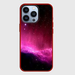 Чехол для iPhone 13 Pro Night Nebula, цвет: 3D-красный