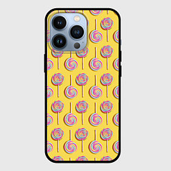 Чехол для iPhone 13 Pro Sweetty candy, цвет: 3D-черный