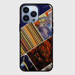 Чехол для iPhone 13 Pro Нарезка Из Постеров, цвет: 3D-черный
