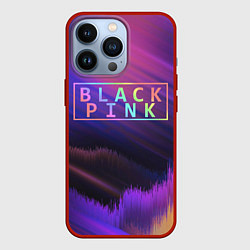 Чехол для iPhone 13 Pro BLACKPINK COLORS, цвет: 3D-красный