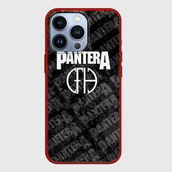 Чехол для iPhone 13 Pro Пантера pantera, цвет: 3D-красный