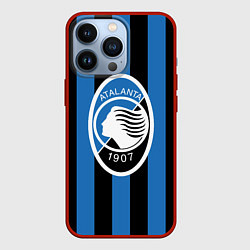 Чехол для iPhone 13 Pro ФК АТАЛАНТА, цвет: 3D-красный