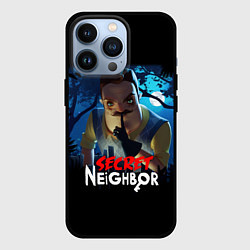 Чехол для iPhone 13 Pro Secret Neighbor, цвет: 3D-черный