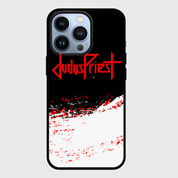 Чехол для iPhone 13 Pro Judas Priest текстура, цвет: 3D-черный