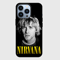 Чехол для iPhone 13 Pro Nirvana - Kurt Donald Cobain, цвет: 3D-черный