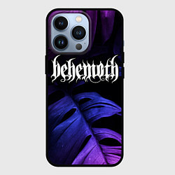 Чехол для iPhone 13 Pro Behemoth Neon Monstera, цвет: 3D-черный