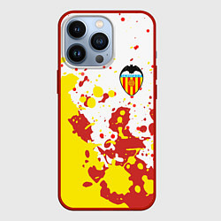 Чехол для iPhone 13 Pro Valencia Краска, цвет: 3D-красный