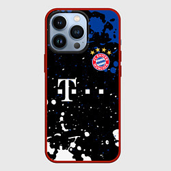 Чехол для iPhone 13 Pro Bayern munchen Краска, цвет: 3D-красный