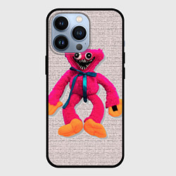 Чехол для iPhone 13 Pro Киси Миси объёмная игрушка - Kissy Missy, цвет: 3D-черный