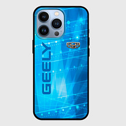 Чехол для iPhone 13 Pro Geely sport, цвет: 3D-черный