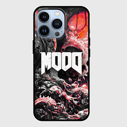 Чехол для iPhone 13 Pro Mood in doom style 2, цвет: 3D-черный