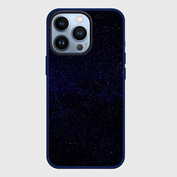 Чехол для iPhone 13 Pro Молчаливые космические дали, цвет: 3D-тёмно-синий