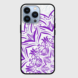Чехол для iPhone 13 Pro Бесконечность мандал, цвет: 3D-черный
