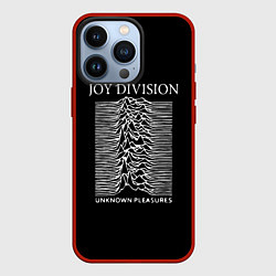 Чехол для iPhone 13 Pro Joy Division - unknown pleasures, цвет: 3D-красный