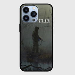 Чехол для iPhone 13 Pro STALKER Одиночка На Болоте, цвет: 3D-черный