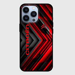 Чехол для iPhone 13 Pro Citroёn - спорт, цвет: 3D-черный