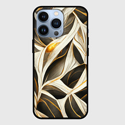 Чехол для iPhone 13 Pro Элегантная абстракция, цвет: 3D-черный