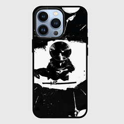 Чехол для iPhone 13 Pro Дзин в окружении, цвет: 3D-черный
