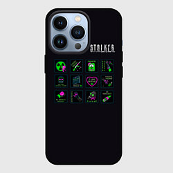 Чехол iPhone 13 Pro STALKER Стикеры Припять
