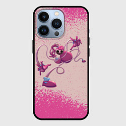 Чехол для iPhone 13 Pro Поппи Плейтайм: Мамочка длинные ноги, цвет: 3D-черный