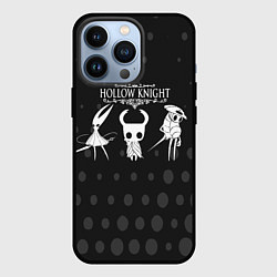 Чехол для iPhone 13 Pro Hollow knight кружочки, цвет: 3D-черный