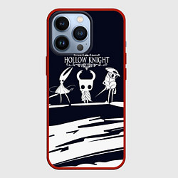 Чехол для iPhone 13 Pro Hollow knight - краска, цвет: 3D-красный