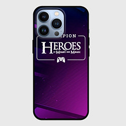 Чехол для iPhone 13 Pro Heroes of Might and Magic gaming champion: рамка с, цвет: 3D-черный