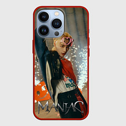 Чехол для iPhone 13 Pro Hyunjin Maniac, цвет: 3D-красный